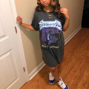 Metallica Graphic T Dress